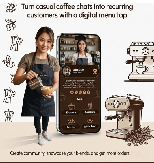 NFC Visiting Card with Digital Catalogue