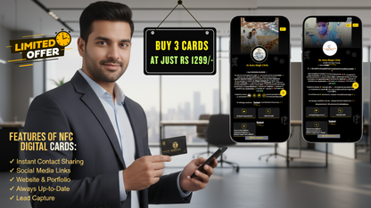 NFC DIGITAL BUSINESS CARDS